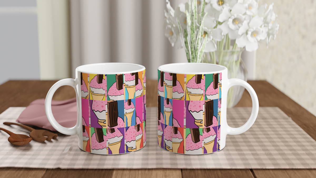 Sherbert Cone mug - NZ Summer Collection