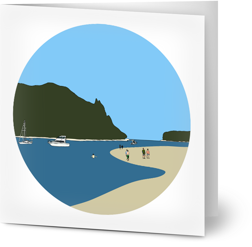 Whangamata Card - Small