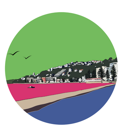 Oriental Bay Magnet