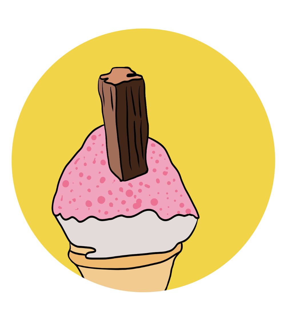 Sherbet Cone Magnets