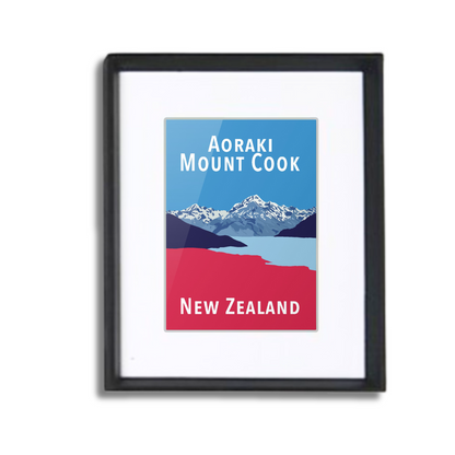 Mount Cook Framed Print