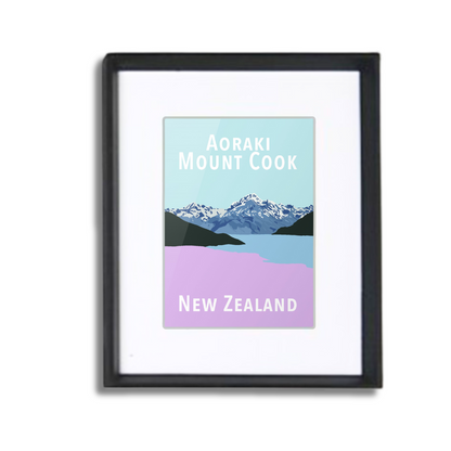 Mount Cook Framed Print