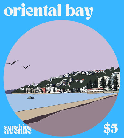 Oriental Bay Magnet