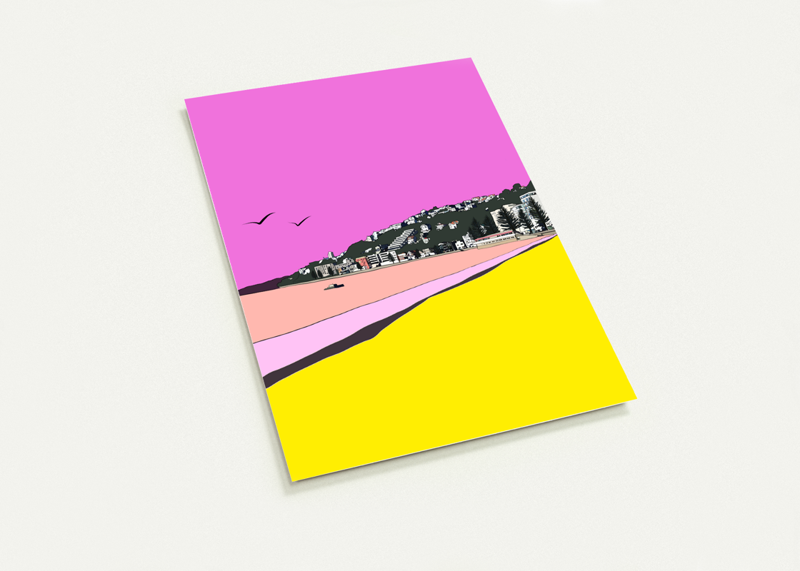 Oriental Bay Card - Large