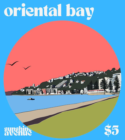 Oriental Bay Magnet