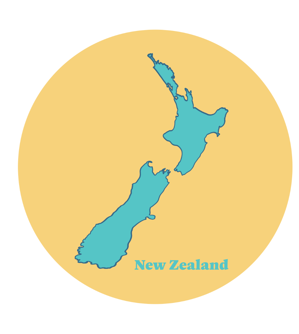 New Zealand Magnets