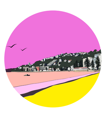 Oriental Bay Magnet
