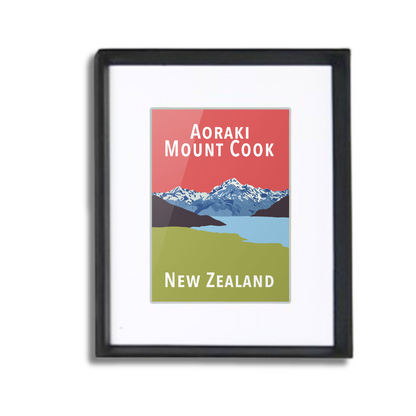 Mount Cook Framed Print