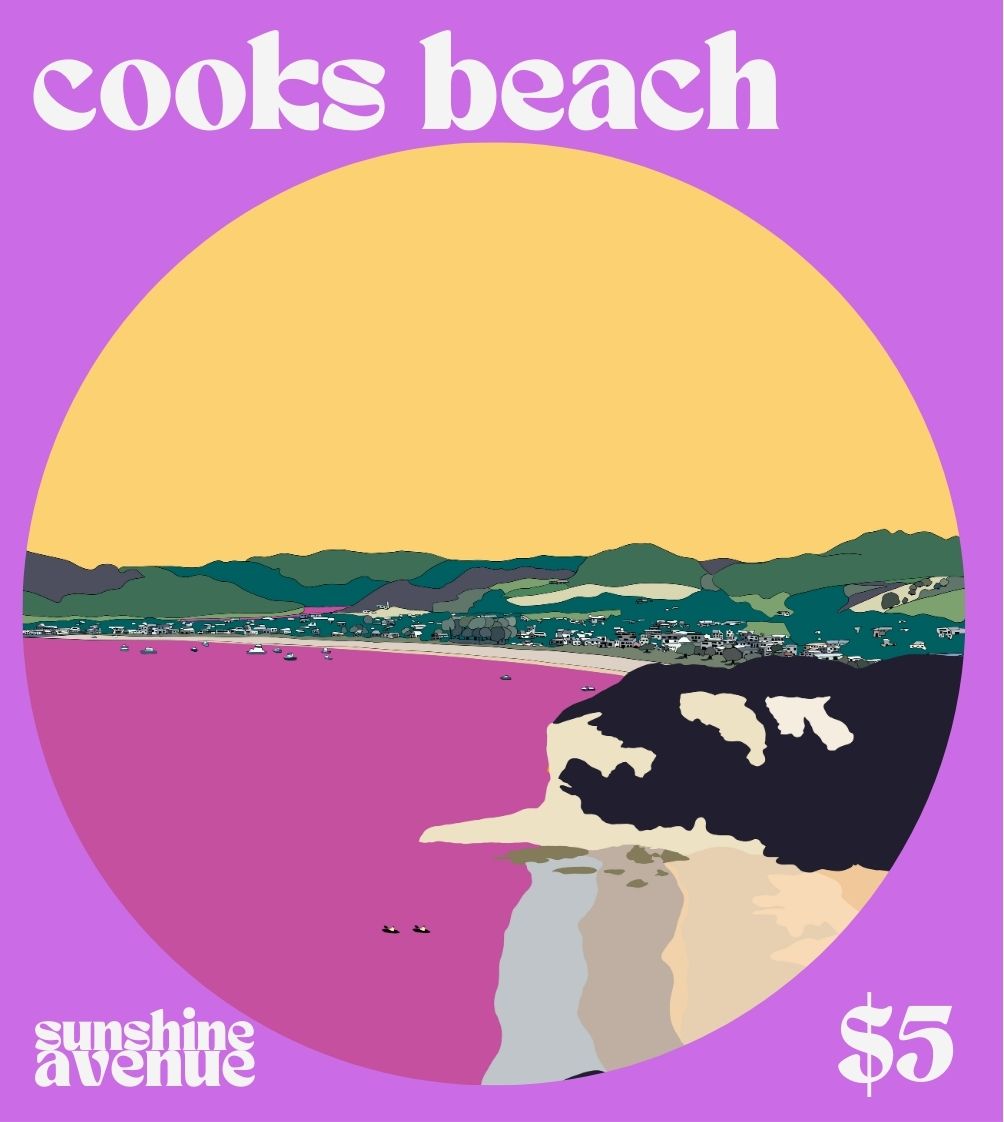 Cooks Beach Magnet