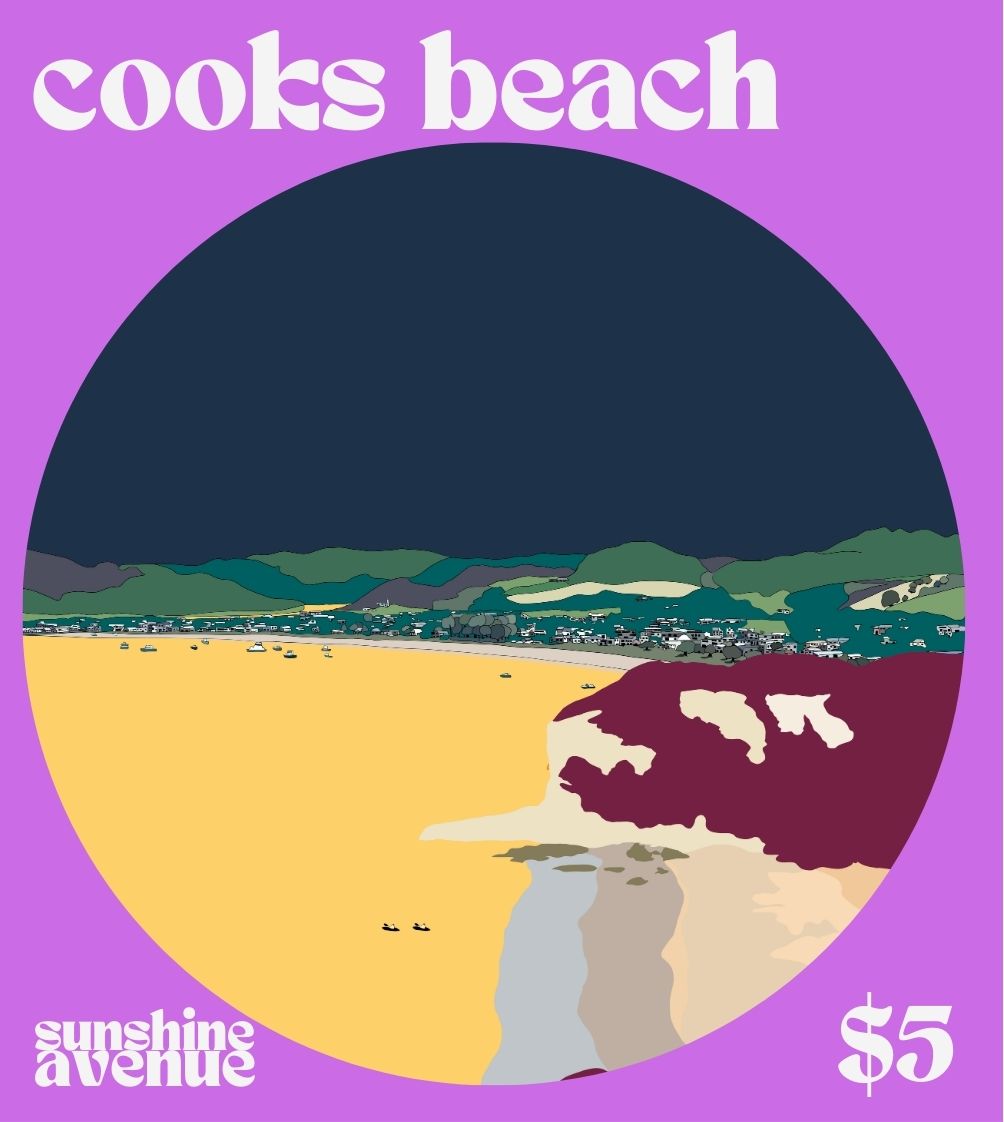 Cooks Beach Magnet