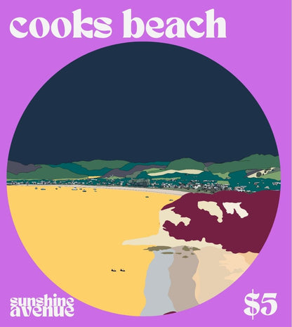 Cooks Beach Magnet