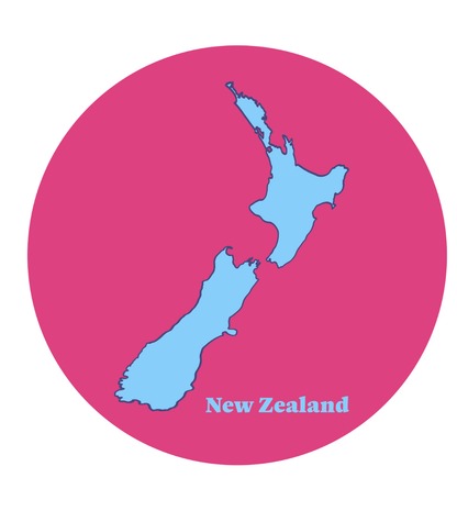 New Zealand Magnets