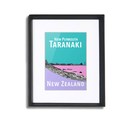 New Plymouth Framed Print