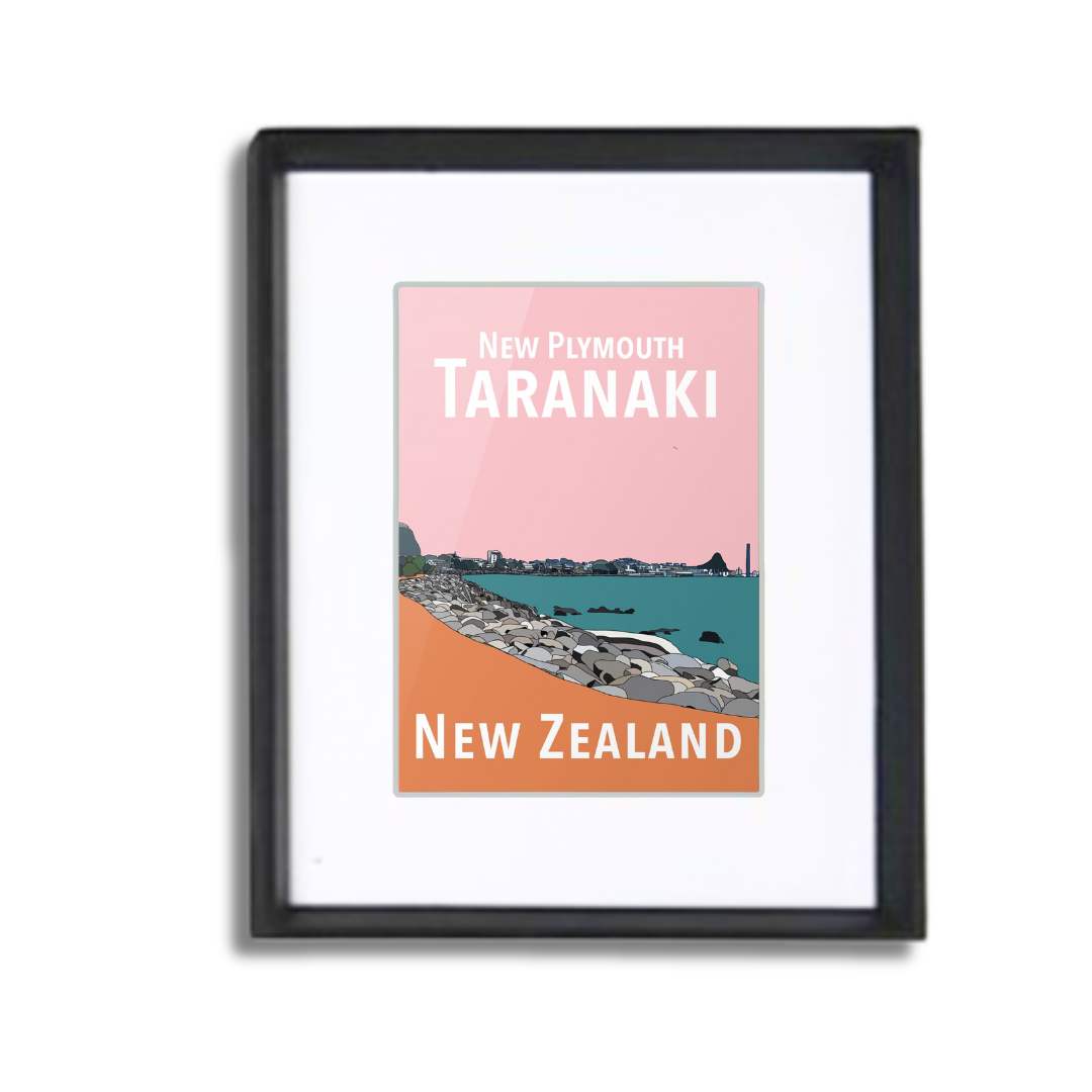 New Plymouth Framed Print