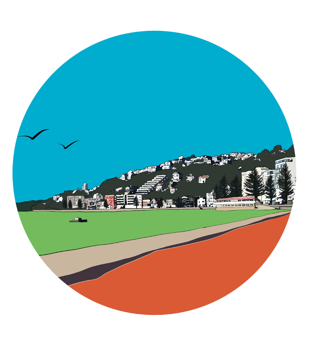 Oriental Bay Magnet