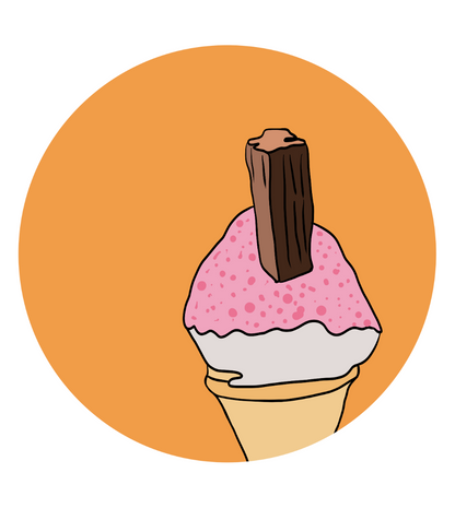 Sherbet Cone Magnets