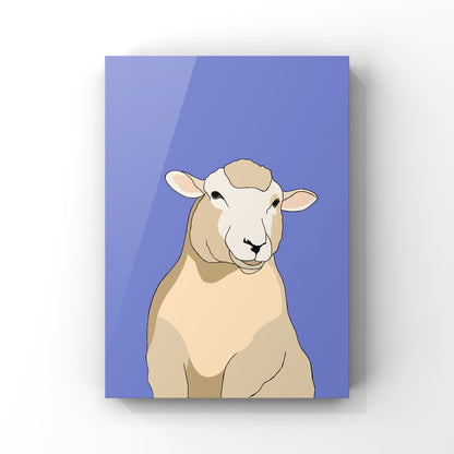 Steve the Sheep Art Print - Single Colours