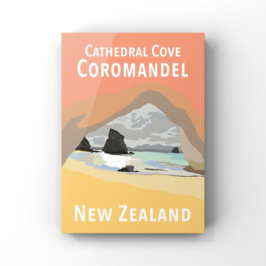 Cathedral Cove Art Print