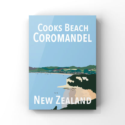 Cooks Beach Art Print - Original