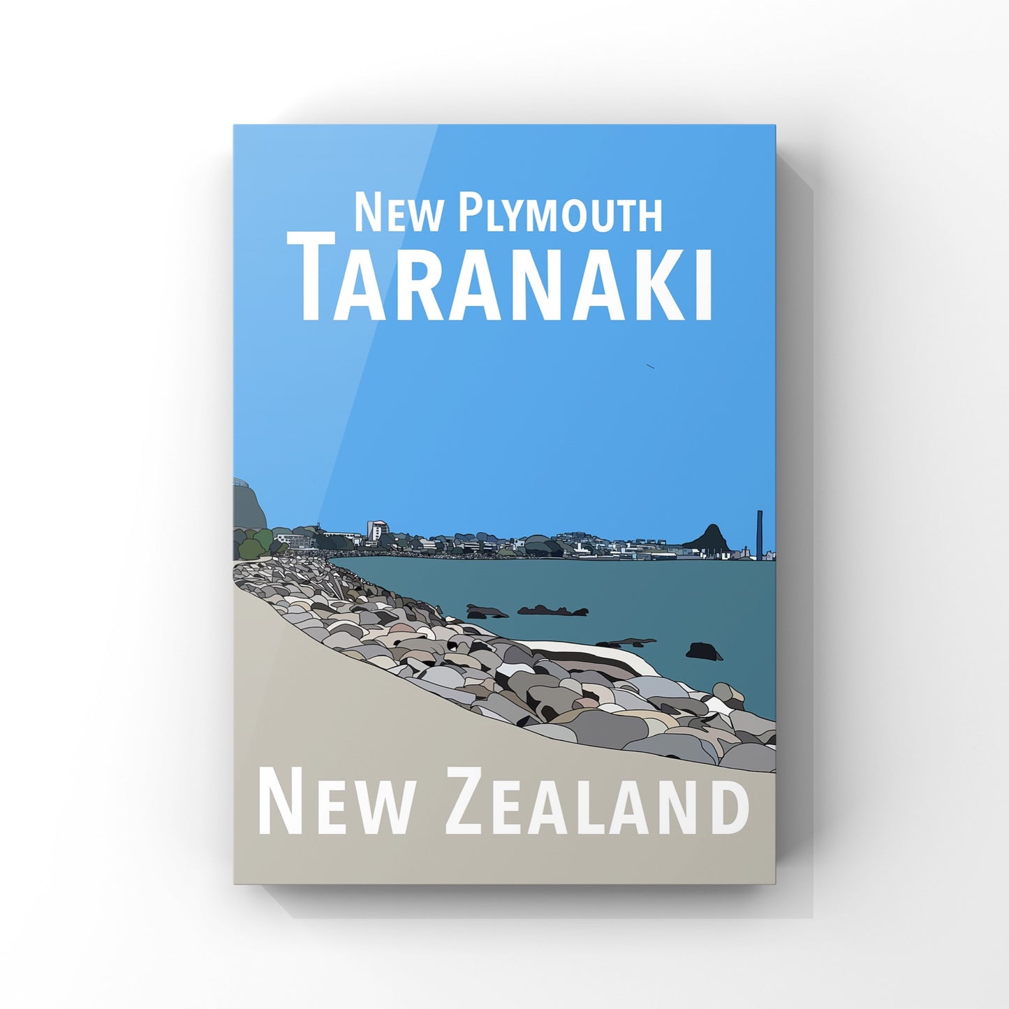 New Plymouth Art Print - Original