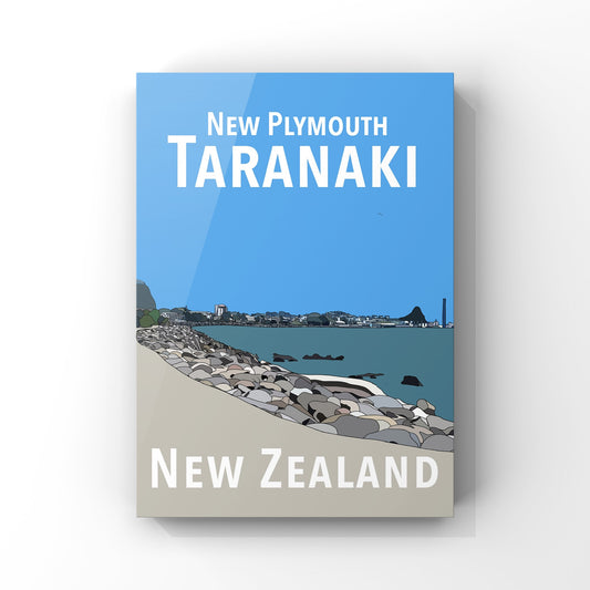 New Plymouth Art Print - Original