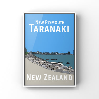 New Plymouth Art Print - Original