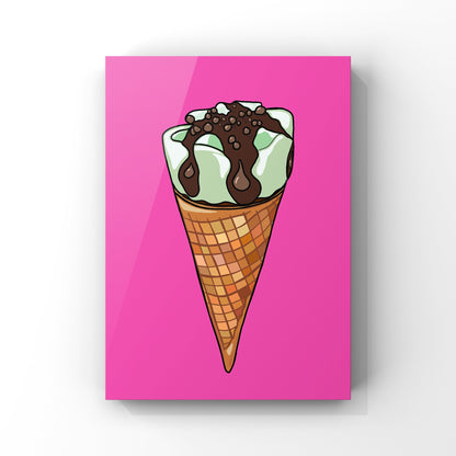 Mint Trumpet Art Print - Single colourways