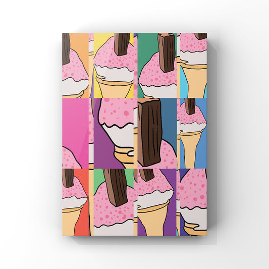 Sherbet Cones Art Print