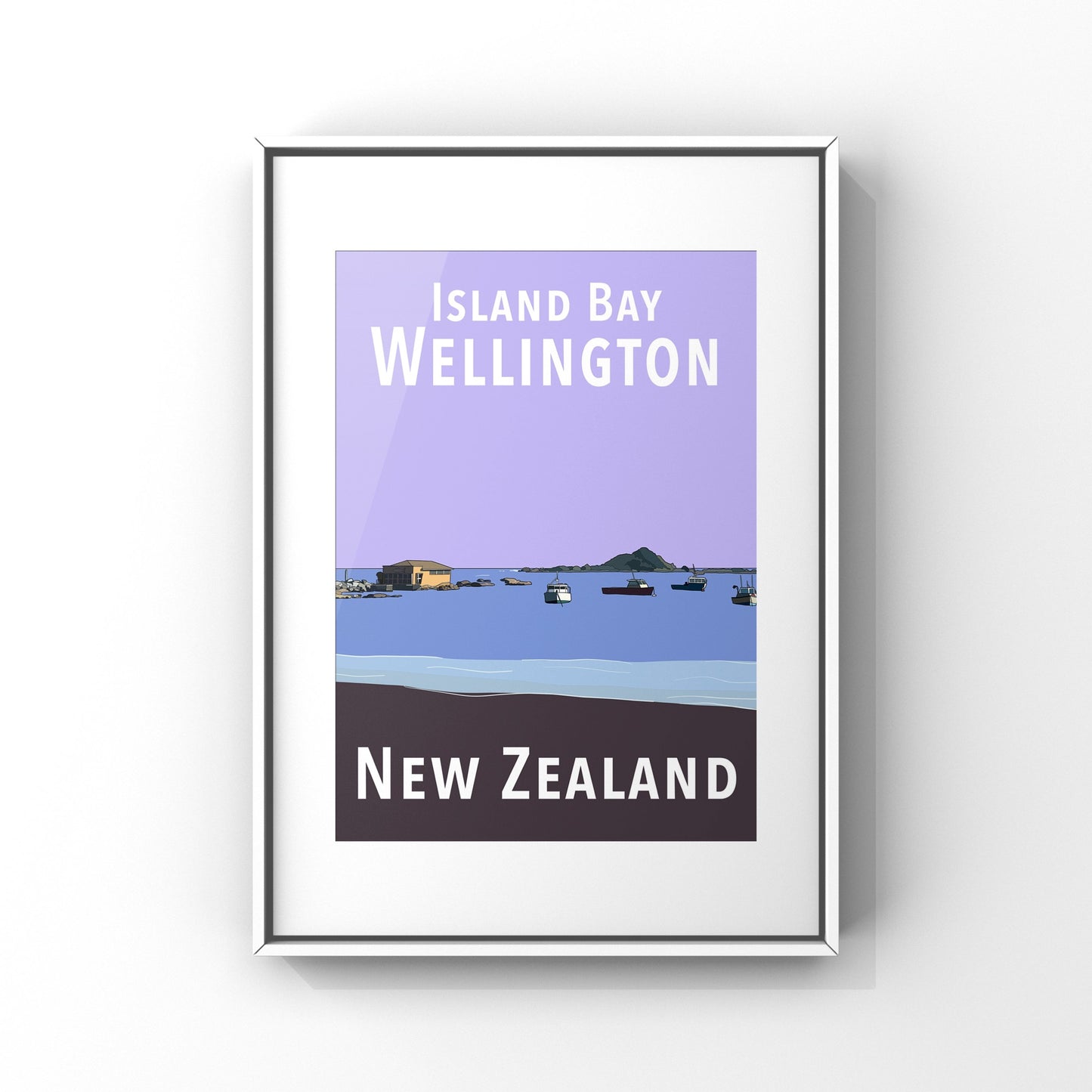 Island Bay Art Print