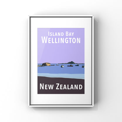 Island Bay Art Print