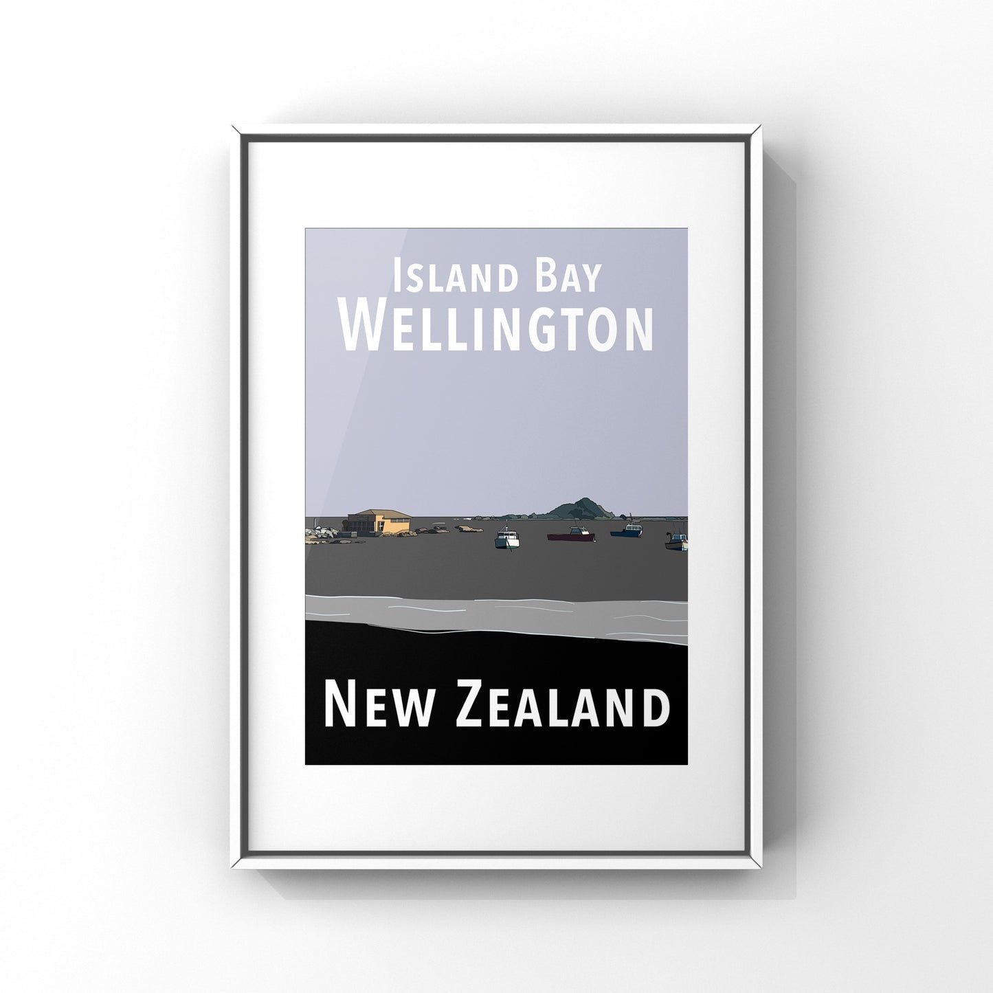 Island Bay Art Print