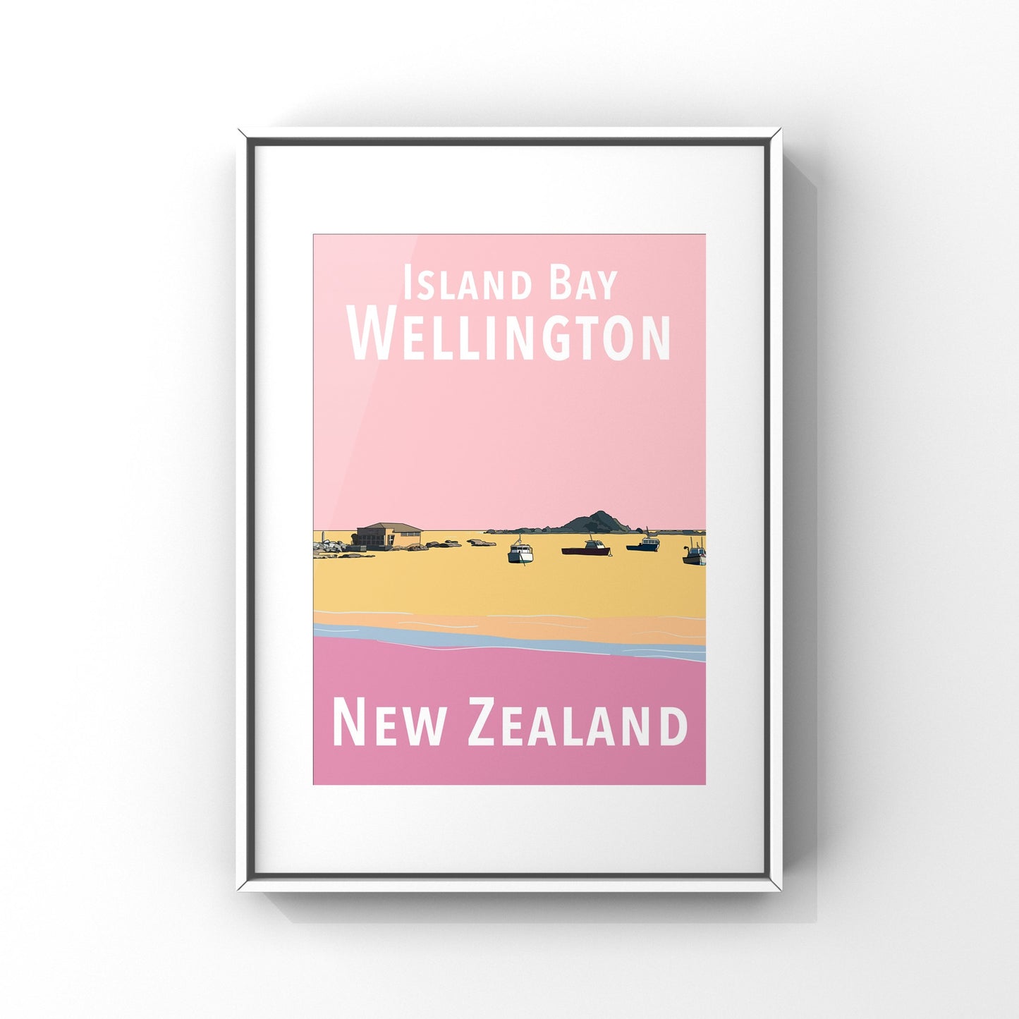 Island Bay Art Print