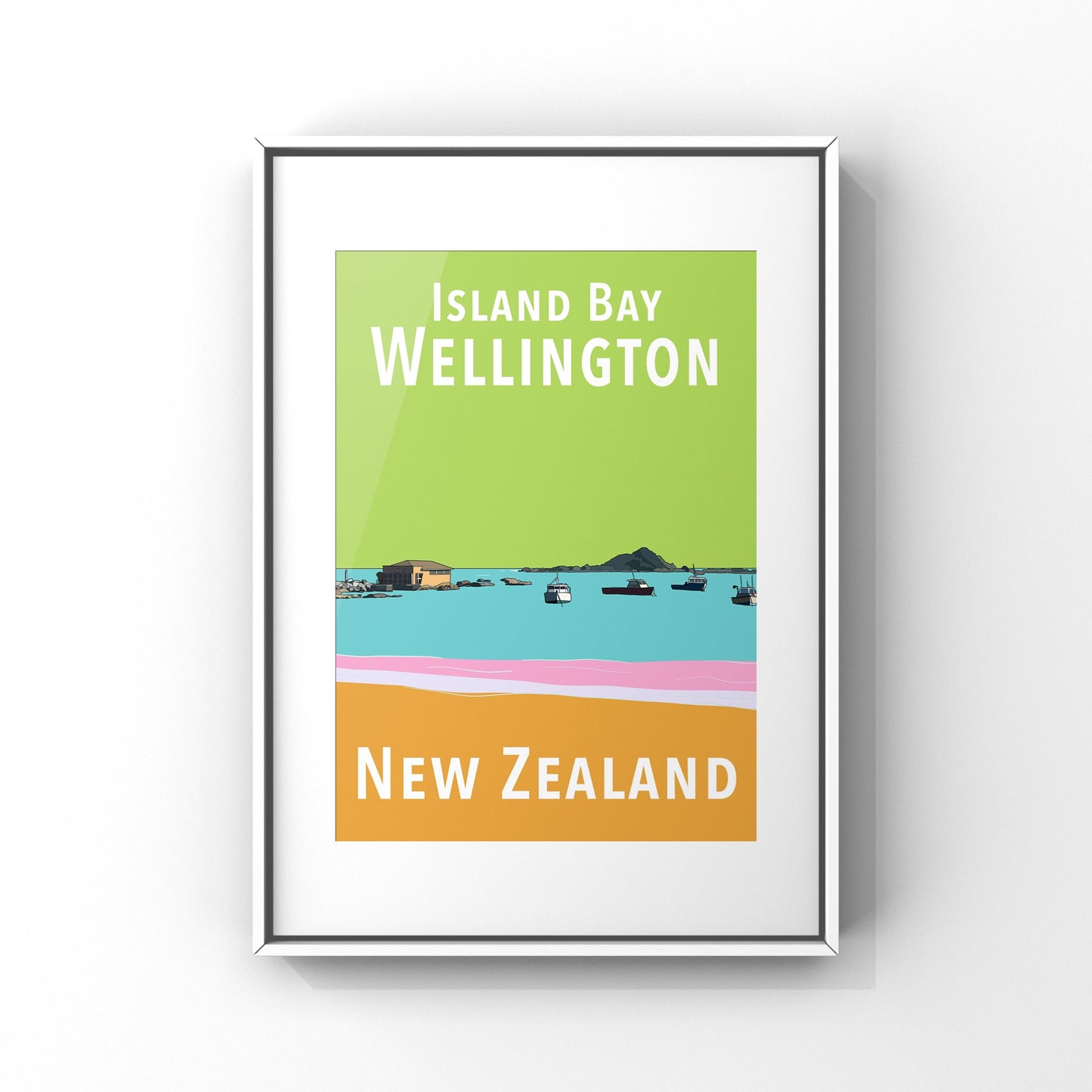 Island Bay Art Print