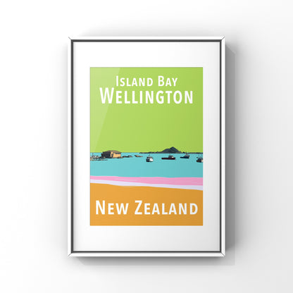 Island Bay Art Print
