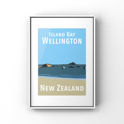 Island Bay Art Print