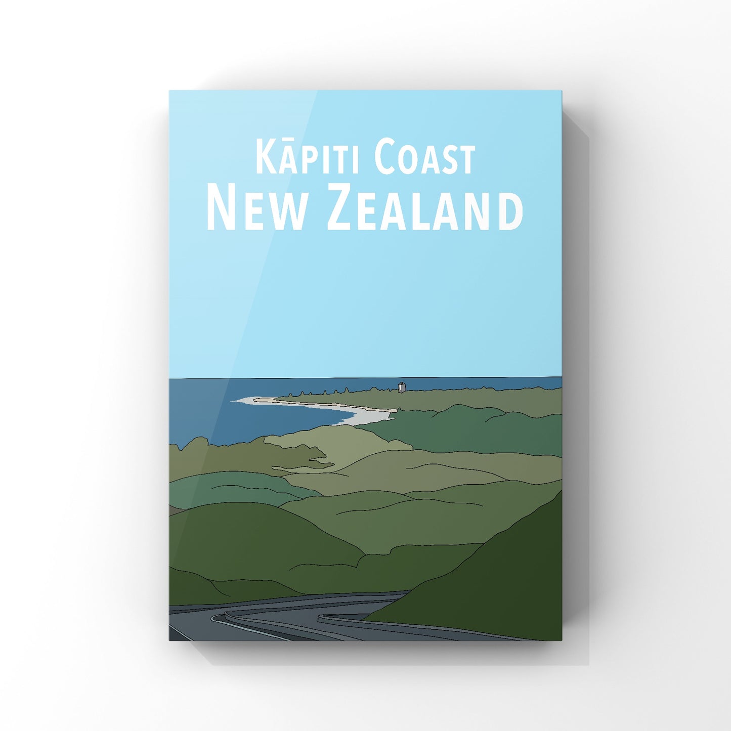 Kāpiti Coast Art Print
