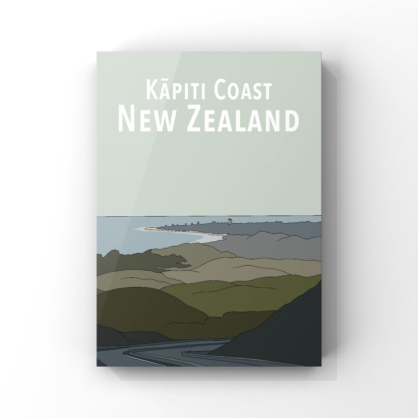Kāpiti Coast Art Print