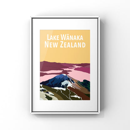 Lake Wānaka Art Print