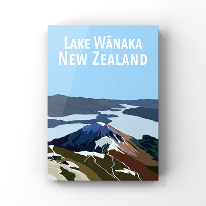 Lake Wānaka Art Print