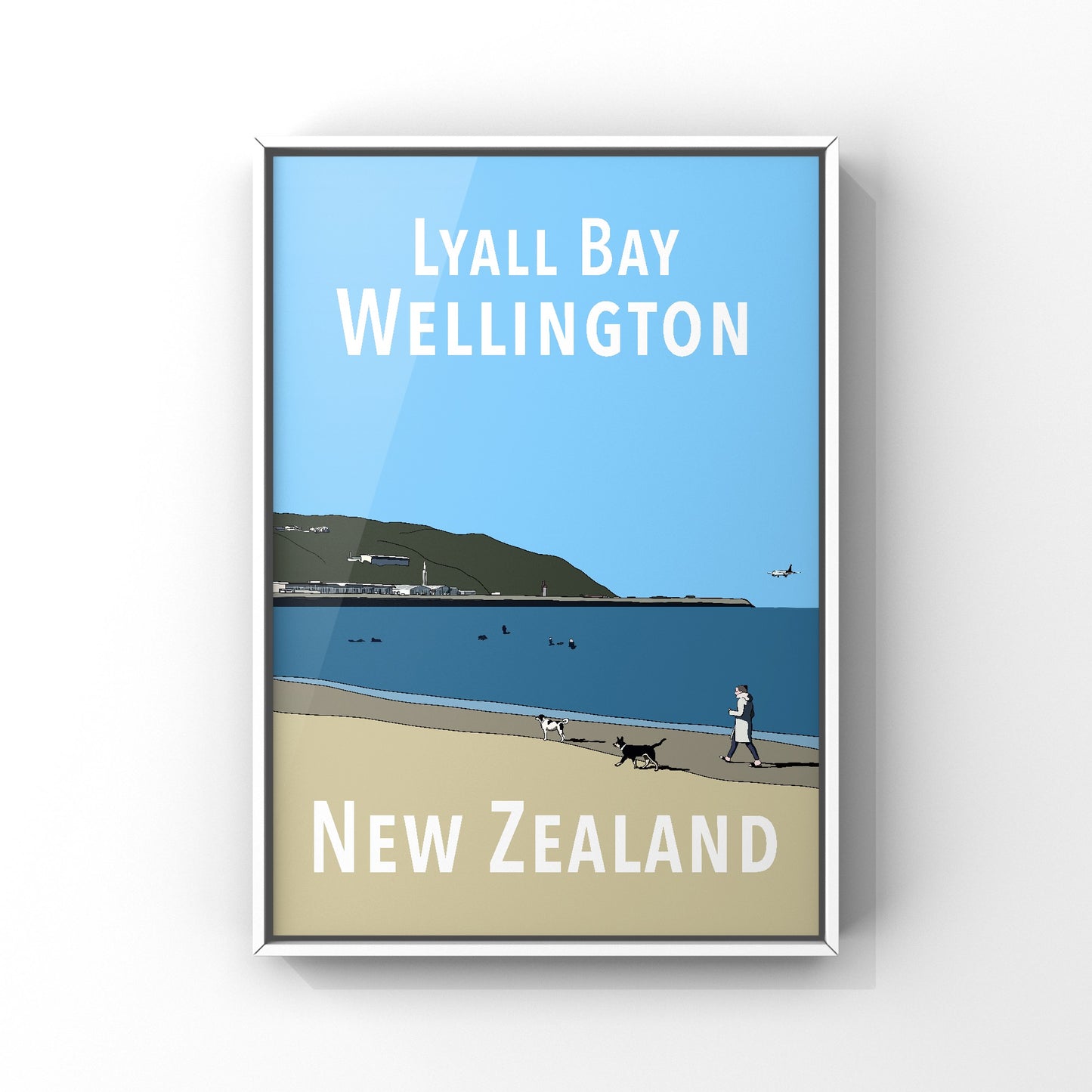 Lyall Bay Art Print - Original