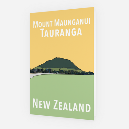 Mount Maunganui Card - Large