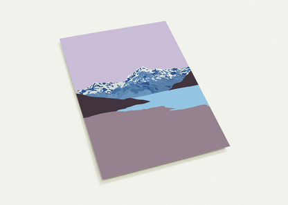 Mt Cook Card A6 - Large