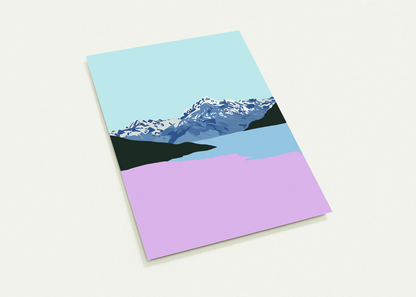 Mt Cook Card A6 - Large