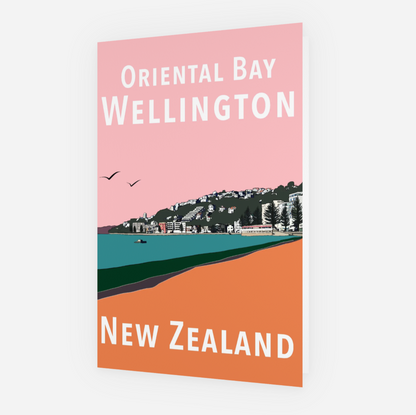Oriental Bay Card - Large