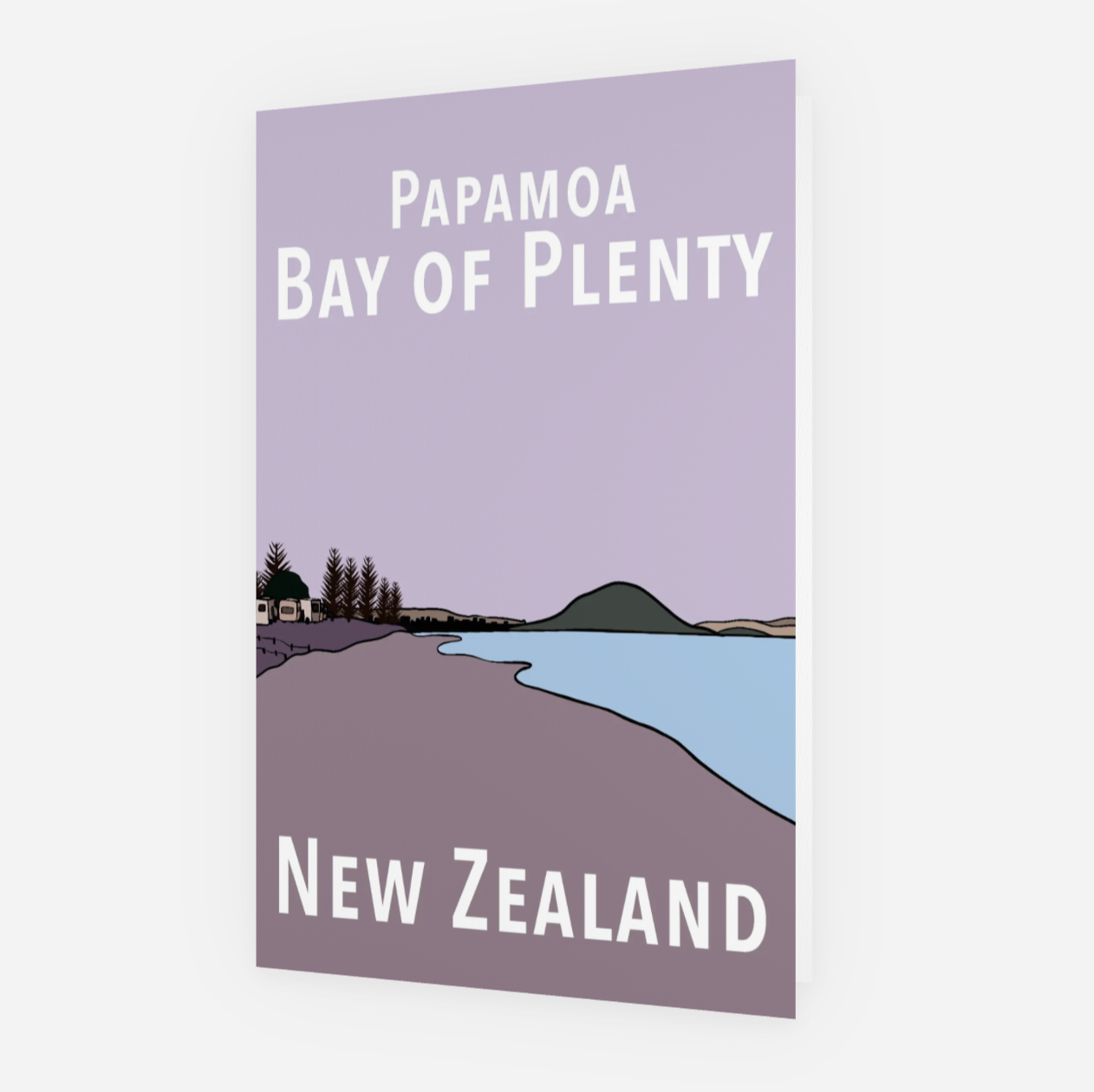 Papamoa Card - Large