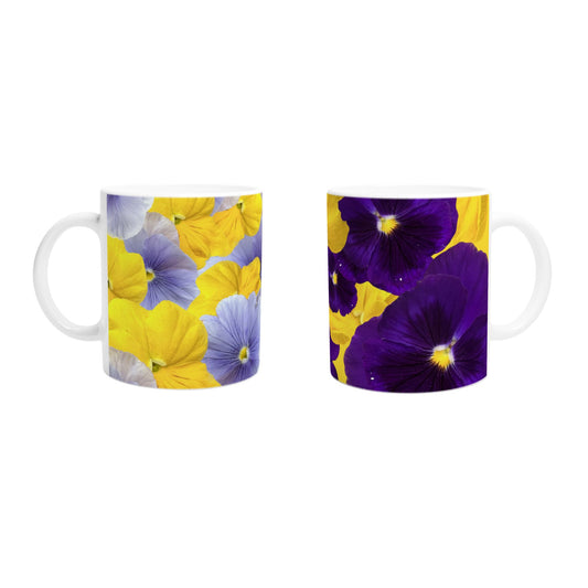 Violas mug set - Hugh's Garden for Mary Potter Hospice