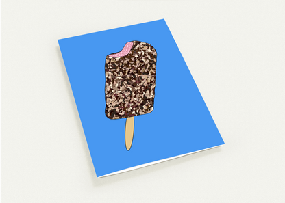 Rocky Road Greeting Card - Large