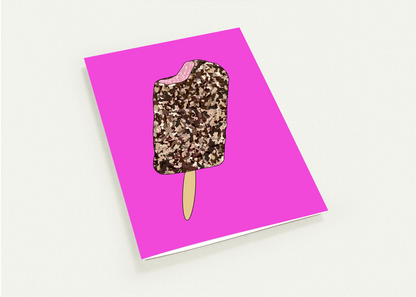 Rocky Road Greeting Card - Large