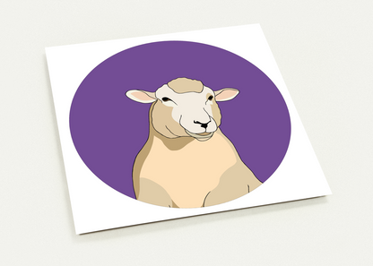 Steve the Sheep Card - Small