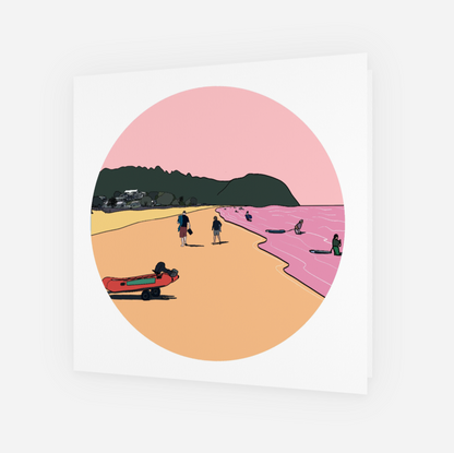 Waihi Beach Card - Small
